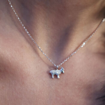 Silver Goat Necklace, 3 of 6