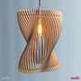 Zooki 33 'Hypnos' Wooden Pendant Light, thumbnail 1 of 10