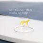 Leopard Ring In Sterling Silver, thumbnail 2 of 12