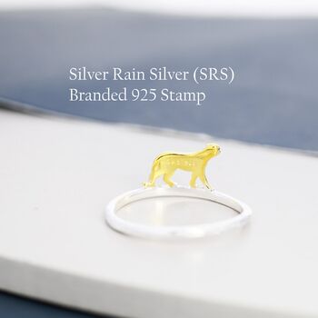 Leopard Ring In Sterling Silver, 2 of 12