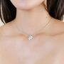 Simple Flower Necklace, thumbnail 1 of 2