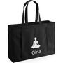 Personalised Embroidered Organic Yoga Tote Bag, thumbnail 5 of 5