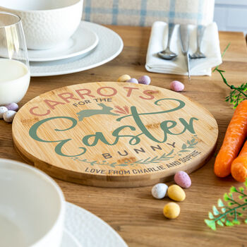 Personalised Carrots For The Easter Bunny Server Gift, 3 of 3