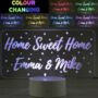 Personalised Diwali LED Colour Changing Night Light, thumbnail 3 of 3