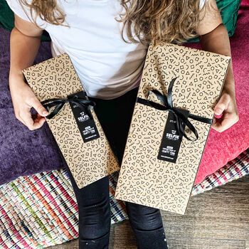 Personalised Axolotl Colour In Pyjamas With Pens, 7 of 7