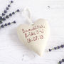 Personalised Hanging Heart Bride To Be Gift, thumbnail 4 of 12