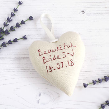 Personalised Hanging Heart Bride To Be Gift, 4 of 12