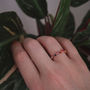 Rainbow Gemstone Garland Ring, thumbnail 5 of 6