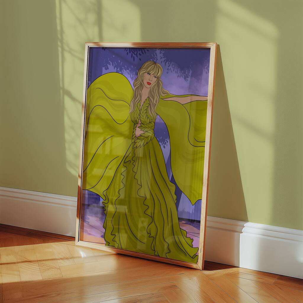 Taylor Swift Folklore Eras Tour Art Print, 1 of 3
