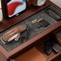 Wooden Docking Station Christmas Gift For Men Walnut, thumbnail 4 of 7