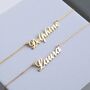 Carrie Name Necklace, thumbnail 2 of 9