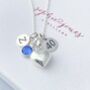 Personalised 40th Birthday Necklace With Heart, thumbnail 3 of 6