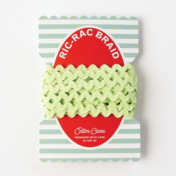 Four X Metres Of Ric Rac Trimming On Colourful Bobbin, 4 of 12