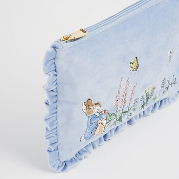 Fable England X Peter Rabbit Velvet Embroidered Pouch, 6 of 6