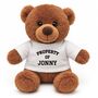 Personalised Kid's Property Of Teddy Bear, thumbnail 1 of 2