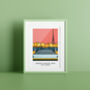 Crystal Palace Colourful Illustration Print, thumbnail 2 of 5