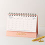 Personalised Stylish 2024 Desk Calendar, thumbnail 2 of 6
