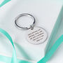 Personalised 'Have A Beautiful Day' Metal Keyring, thumbnail 2 of 5