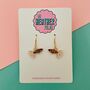 Sparkly Guppy Fish Earrings *More Colours Available*, thumbnail 1 of 2