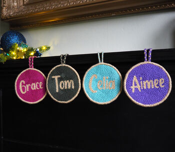 Christmas Tree Decoration With Personalisation, 6 of 6
