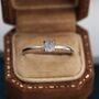 Sterling Silver Genuine Labradorite Stone Ring, thumbnail 2 of 10