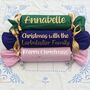 Personalised New Years Eve Giant Fabric Cracker, thumbnail 3 of 4