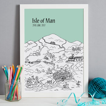 Personalised Isle Of Man Print, 8 of 10