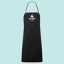 Ramen Bowl Personalised Modern Neck Tie Apron, thumbnail 3 of 8
