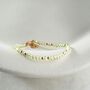 Natural Peridot Gemstone Bracelet, thumbnail 1 of 6