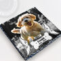Personalised Pet Dog Memorial Photo Slate With Professional Photo Editing, thumbnail 2 of 6