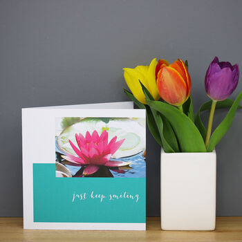 Personalised Clematis Flower Card, 7 of 8