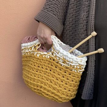 Crochet Storage Basket Kit, 2 of 12