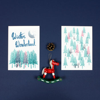 A Winter Wonderland Christmas Card, 4 of 4