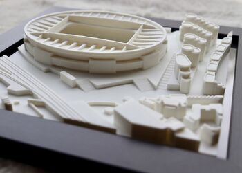 Arsenal 3D Football Stadium Emirates Art Gift For Dad, 4 of 8