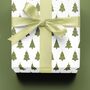 Luxury Quality Christmas Tree's Gift Wrapping Paper, Superior Thickness, thumbnail 2 of 9