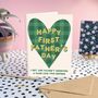 Happy First Father's Day Card, thumbnail 2 of 3