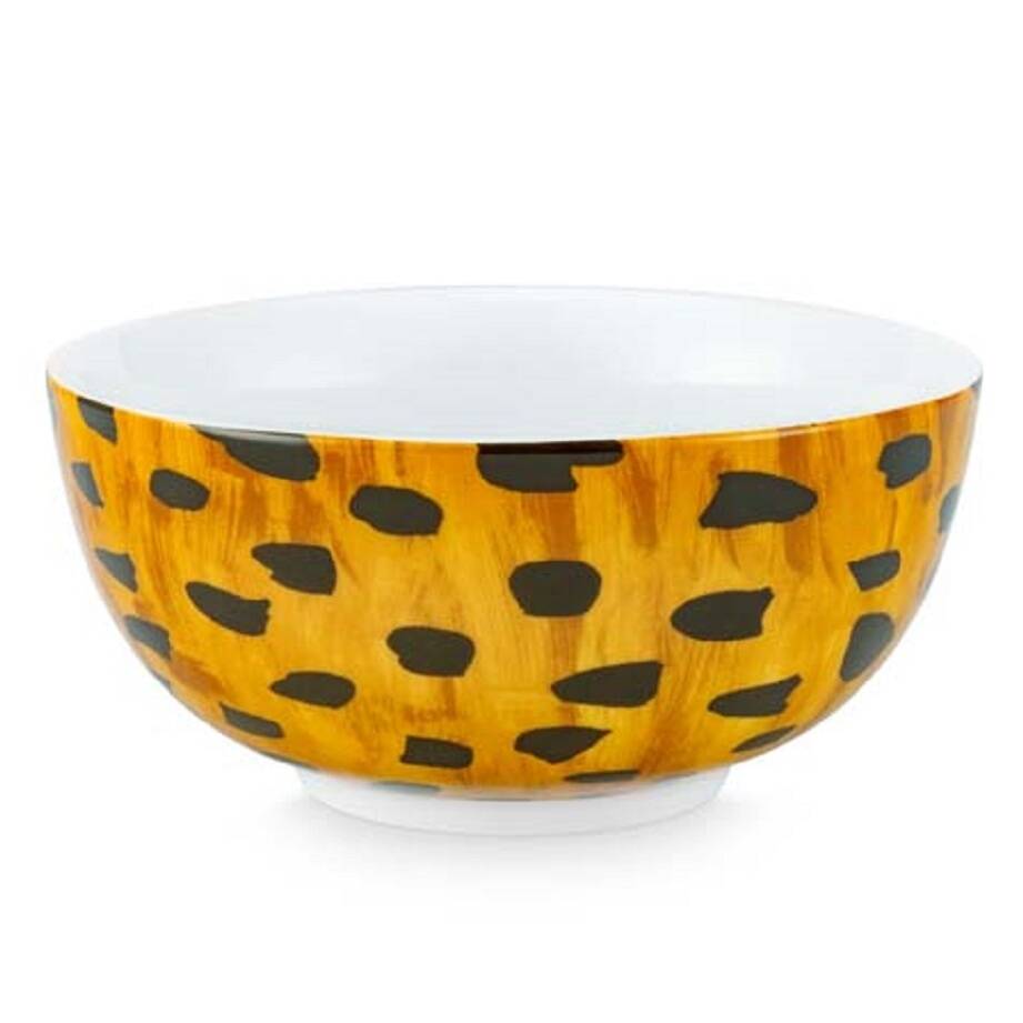 Fabienne Chapot Bowl Cheetah Spots By Bell & Blue