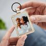 Pet Mum Photo Leather Keyring, thumbnail 2 of 8