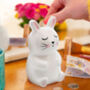 Bunny Money Box For Kids, thumbnail 1 of 7