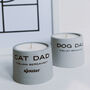 Dog Dad / Cat Dad Handmade Vegan Soy Candle, thumbnail 4 of 5