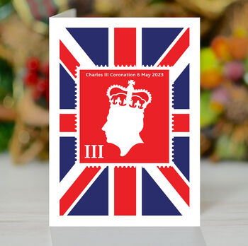 King Charles's Coronation 6th May 2023 Celebratory Card, 4 of 4
