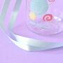 Personalised Kids Bunny Turquoise Water Bottle, thumbnail 3 of 3