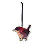 Wren Wooden Hanging Decoration, thumbnail 2 of 2