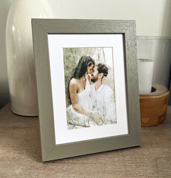 Personalised Favourite Photo Printed And Framed In Taupe, 7 of 7