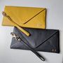 Personalised Foiled Leather Purse / Mini Clutch, thumbnail 6 of 10