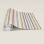 Luxury Pastel Wide Stripe Wrapping Paper, thumbnail 1 of 9