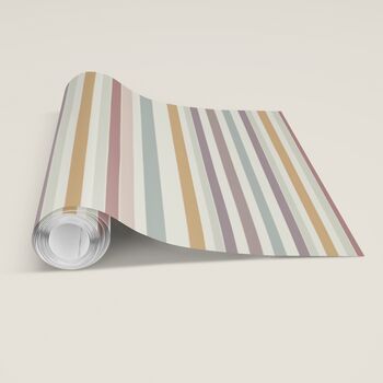 Luxury Pastel Wide Stripe Wrapping Paper, 3 of 9