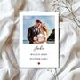 Flower Girl Proposal Photo Card, Wedding Proposal Card, thumbnail 1 of 4