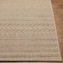 Round Indoor And Outdoor Boho Brown Rug, thumbnail 4 of 6
