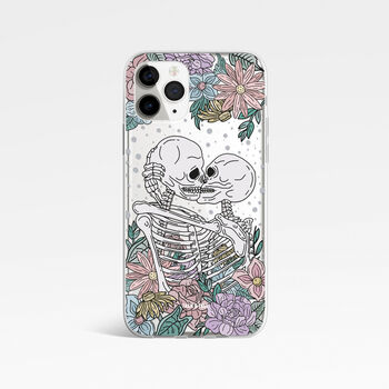 Skeleton Kiss Phone Case For iPhone, 10 of 10